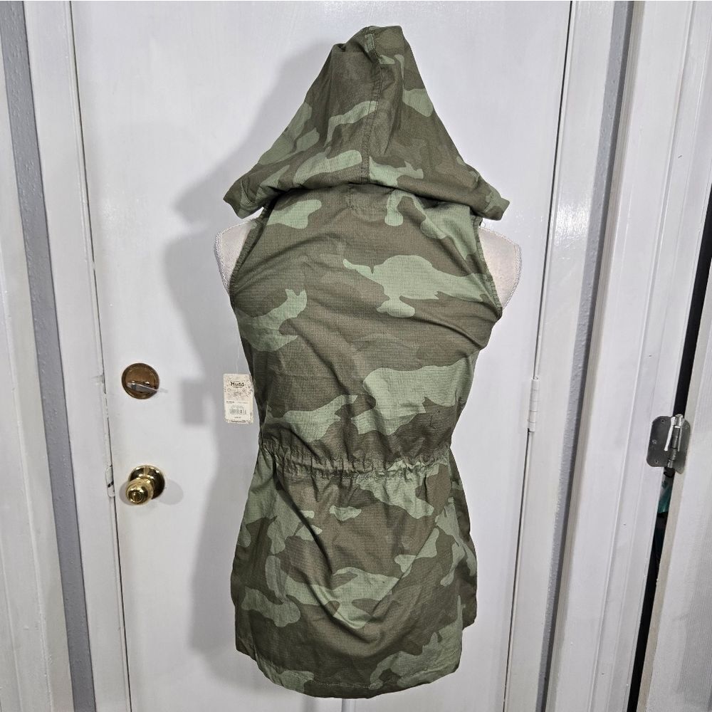 Junior's Mudd camo zip-up vest NWT - Picture 4 of 12